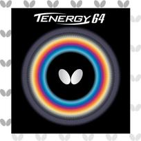 Butterfly Tenergy 64 Stalo teniso gumos, Raudona (006), Storas Dydis, Didelio Greičio Atvirkštinė Gumos Danga, Modelis 05820, Profesionalūs Stalo Teniso Įrankiai, Pagaminta Japonijoje