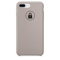 Dėklas Silicone Case iPhone 7 Plus (8 Plus) / Pebble / pakuotėje
