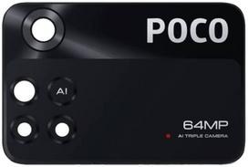Xiaomi Poco M4 Pro 4G kamerų objektyvas juodas 64MP (tik objektyvas) ORG