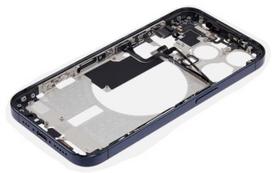 Vidurinis korpusas iPhone 15 Pro Blue Titanium originalus (naudotas Grade A)