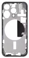 Vidurinis korpusas iPhone 15 Pro Black Titanium originalus (naudotas Grade A)