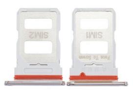 SIM kortelės laikiklis Xiaomi Poco F3/Mi 11i Arctic White ORG