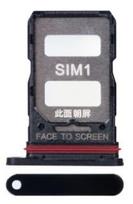 SIM kortelės laikiklis Xiaomi 13T/13T Pro juodas ORG