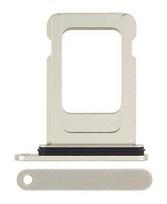 SIM kortelės laikiklis iPhone 15/15 Plus geltonas Single SIM ORG