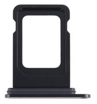 SIM kortelės laikiklis iPhone 15 Pro/15 Pro Max juodas originalus (naudotas Grade A)