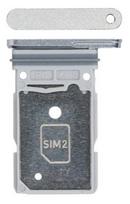 SIM kortelės laikiklis Samsung S938 S25 Ultra Titanium Silver Blue/Silver originalus (service pack)