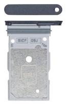SIM kortelės laikiklis Samsung S931 S25/S936 S25 Plus juodas originalus (service pack)