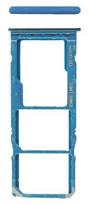 SIM kortelės laikiklis Samsung A505 A50 2019 Prism Crush Blue originalus (service pack)