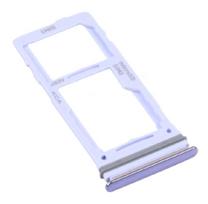 SIM kortelės laikiklis Samsung A525/A526/A528/A725/A726 A52 4G/A52 5G/A52S 5G/A72 4G/A72 5G violetinis originalus (service pack)