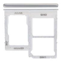 SIM kortelės laikiklis Samsung A315 A31 2020 Prism Crush White originalus (service pack)