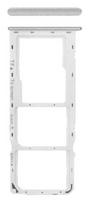 SIM kortelės laikiklis Samsung A226 A22 5G baltas originalus (service pack)