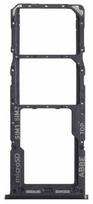 SIM kortelės laikiklis Samsung A225 A22 4G 2021 juodas originalus (service pack)