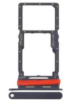SIM kortelės laikiklis Samsung A166 A16 5G Blue Black originalus (service pack)