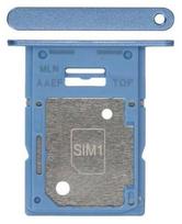 SIM kortelės laikiklis Samsung A156 A15 5G mėlynas originalus (service pack)