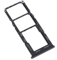 SIM kortelės laikiklis Samsung A13 5G A136 juodas originalus (service pack)
