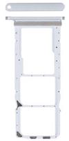 SIM kortelės laikiklis Samsung A057 A05S 2023 sidabrinis originalus (service pack)