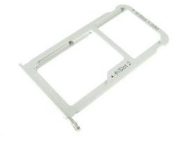 SIM kortelės laikiklis Huawei Nova sidabrinis originalus (service pack)
