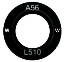 Samsung A566 A56 5G kameros stikliukas juodas (plataus kampo stikliukas) 1vnt. (service pack)