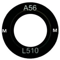 Samsung A566 A56 5G kameros stikliukas juodas (makro stikliukas) 1vnt. (service pack)