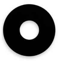 Samsung A546 A54 5G kameros stikliukas juodas (makro stikliukas) 1vnt (service pack)