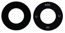 Samsung A356 A35 5G/A556 A55 5G kameros stikliukas juodas (Ultra Wide stikliukas) 1vnt (service pack)