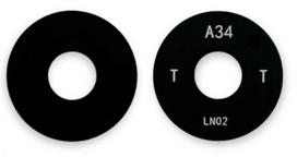 Samsung A346 A34 5G kameros stikliukas juodas (makro stikliukas) 1vnt (service pack)