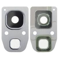 Samsung A320 A3 2017/A520 A5 2017 kameros stikliukas sidabrinis HQ