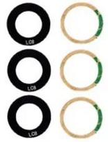 Samsung A145 A14 4G/A146 A14 5G kameros stikliukas (tik stikliukai 3vnt) ORG