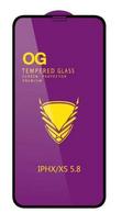 Grūdintas stiklas 11D Full Glue Apple iPhone X/XS/11 Pro bulk
