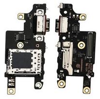 Flex Xiaomi Poco X7 Pro 5G su įkrovimo jungtimi ir mikrofonu, SIM kortelės kontaktas originalus (service pack)