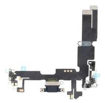 Lankstus kabelis iPhone 14 Plus įkrovimo jungtis su mikrofonu Midnight originalus