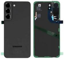 Galinis dangtelis Samsung S901 S22 vaiduoklio juodas originalus (naudotas kokybė B)