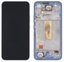 Galinis dangtelis Samsung S721 S24 FE mėlynas originalus (naudotas kokybė B)
