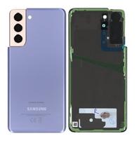 Galinis dangtelis Samsung G991 S21 5G Phantom Violet originalus (service pack)