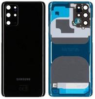 Galinis dangtelis Samsung G985/G986 S20 Plus Cosmic Black originalus (naudotas, Grade B)