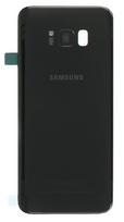 Galinis dangtelis Samsung G955F S8+ Midnight Black originalus (naudotas, Grade C)