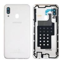 Galinis dangtelis Samsung A202 A20e 2019 baltas originalus (service pack)