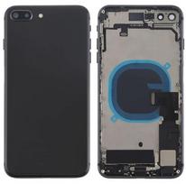 Baterijos dangtelis iPhone 8 Plus Space Grey pilnas su flex originalus (naudotas Grade C)
