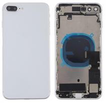 Baterijos dangtelis iPhone 8 Plus sidabrinis pilnas su flex originalus (naudotas Grade C)