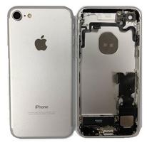 Baterijos dangtelis iPhone 7 sidabrinis pilnas su flex originalus (naudotas Grade C)