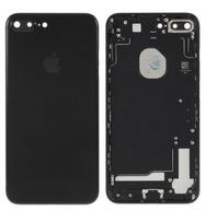 Baterijos dangtelis iPhone 7 Plus juodas pilnas su flex originalus (naudotas Grade C)