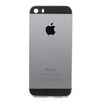 Baterijos dangtelis iPhone 5S Space Grey originalus (naudotas Grade B)