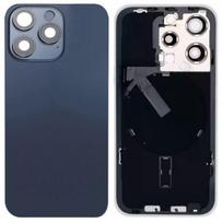 Baterijos dangtelis iPhone 15 Pro Blue Titanium su NFC originalus (Suporuojamas) (naudotas Grade A)