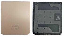 Apatinis galinis dangtelis Samsung F721 Z Flip4 5G Pink Gold originalus (naudotas Grade C)