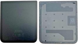 Apatinis galinis dangtelis Samsung F721 Z Flip4 5G Graphite (naudotas Grade B)