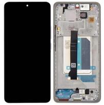 LCD ekranas Xiaomi Redmi Note 14 Pro+ 5G su jutikliniu ekranu su rėmeliu Lavender violetinis originalus (service pack)