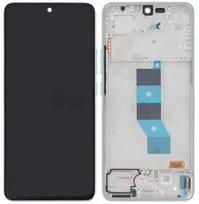 LCD ekranas Xiaomi Redmi Note 14 5G su lietimui jautriu ekranu su rėmu Lavender Purple originalus (service pack)