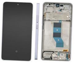 LCD ekranas Xiaomi Poco M7 Pro 5G su jutikliniu ekranu su rėmeliu violetinis originalus (service pack)