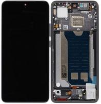 LCD ekranas Xiaomi Poco F7 Pro 5G su jutikliniu ekranu su rėmeliu juodas originalus (service pack)
