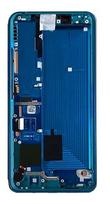 LCD ekranas Xiaomi Mi Note 10/Mi Note 10 Pro/Mi Note 10 Lite su jutikliniu ekranu su rėmeliu žalias originalus (service pack)